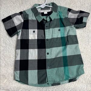Baby Boy Burberry Button Down Shirt